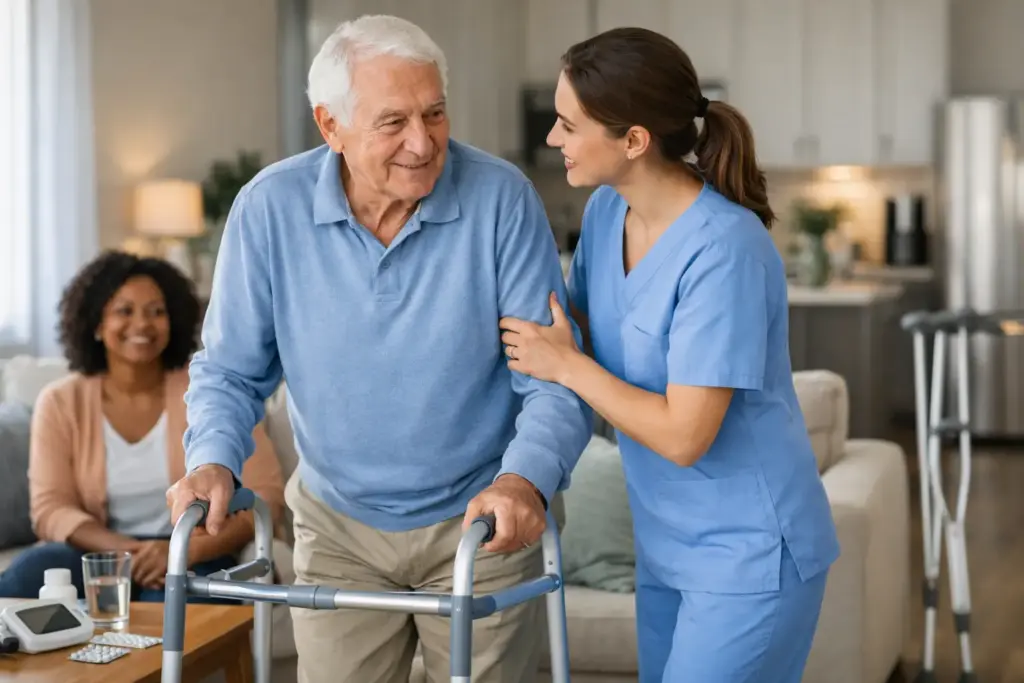 Care After Rehabilitation Discharge at Home