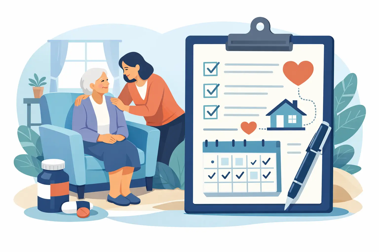 Dementia Care at Home Starts With a Written Plan