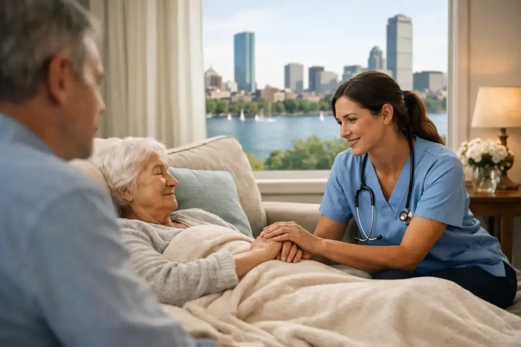 Hospice Support at Home for Boston Families