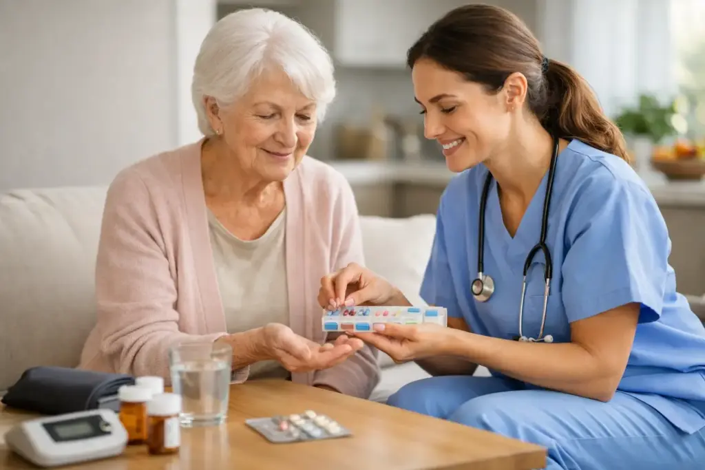 Medication Support for Seniors at Home Safely