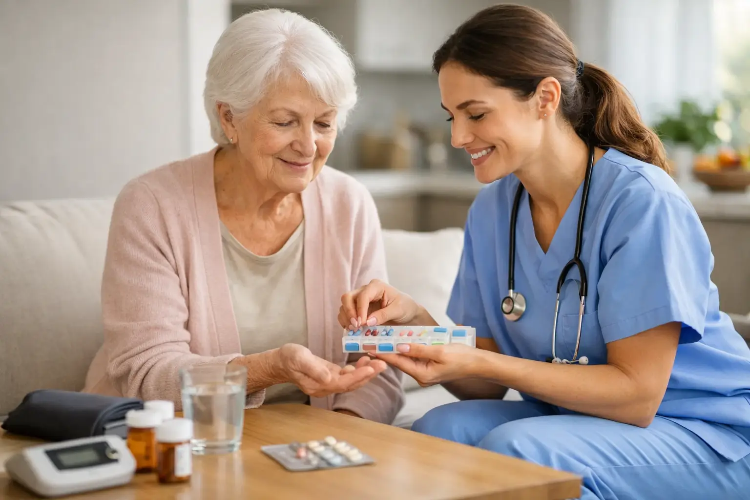 Medication Support for Seniors at Home Safely