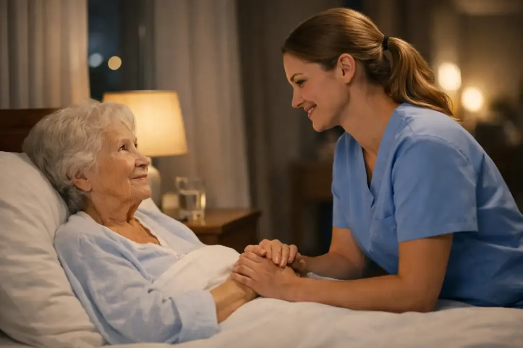 When an Overnight Caregiver for Elderly Is Needed
