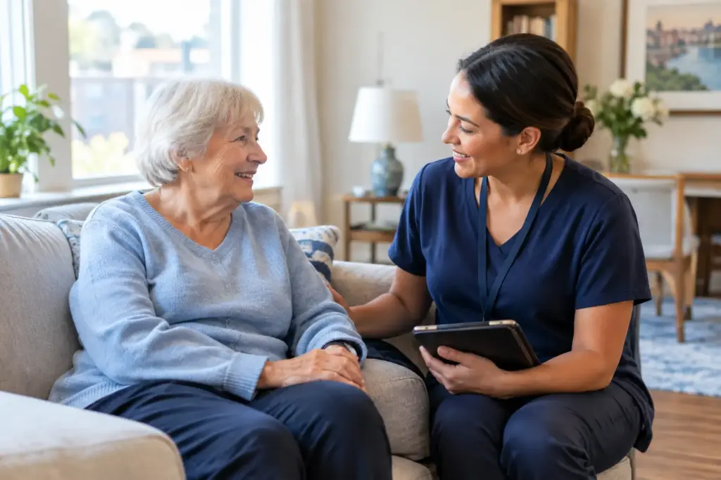 RN Visit Versus Caregiver: Which Care Fits?